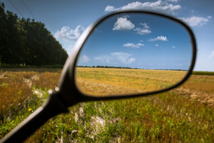 Field in the mirror