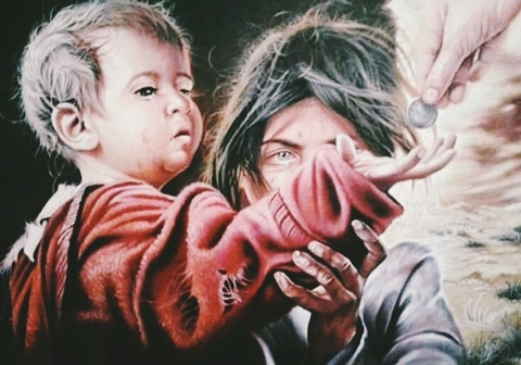 *.Charity helps people each other.*