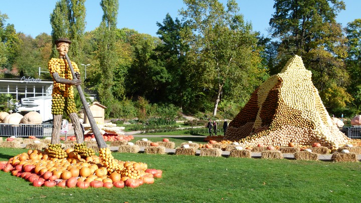 Kürbis Ausstellung Blühendes Barock Schloss Ludwigsburg 2012