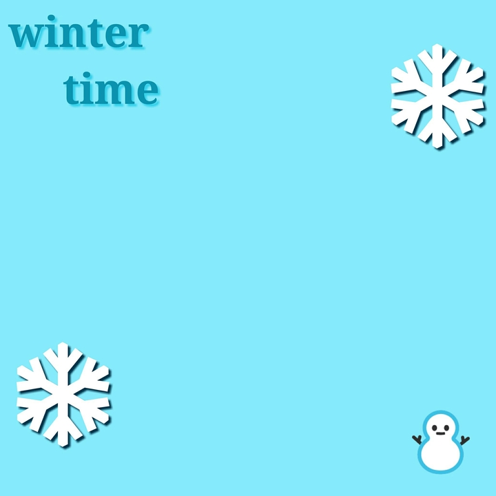 Winter time