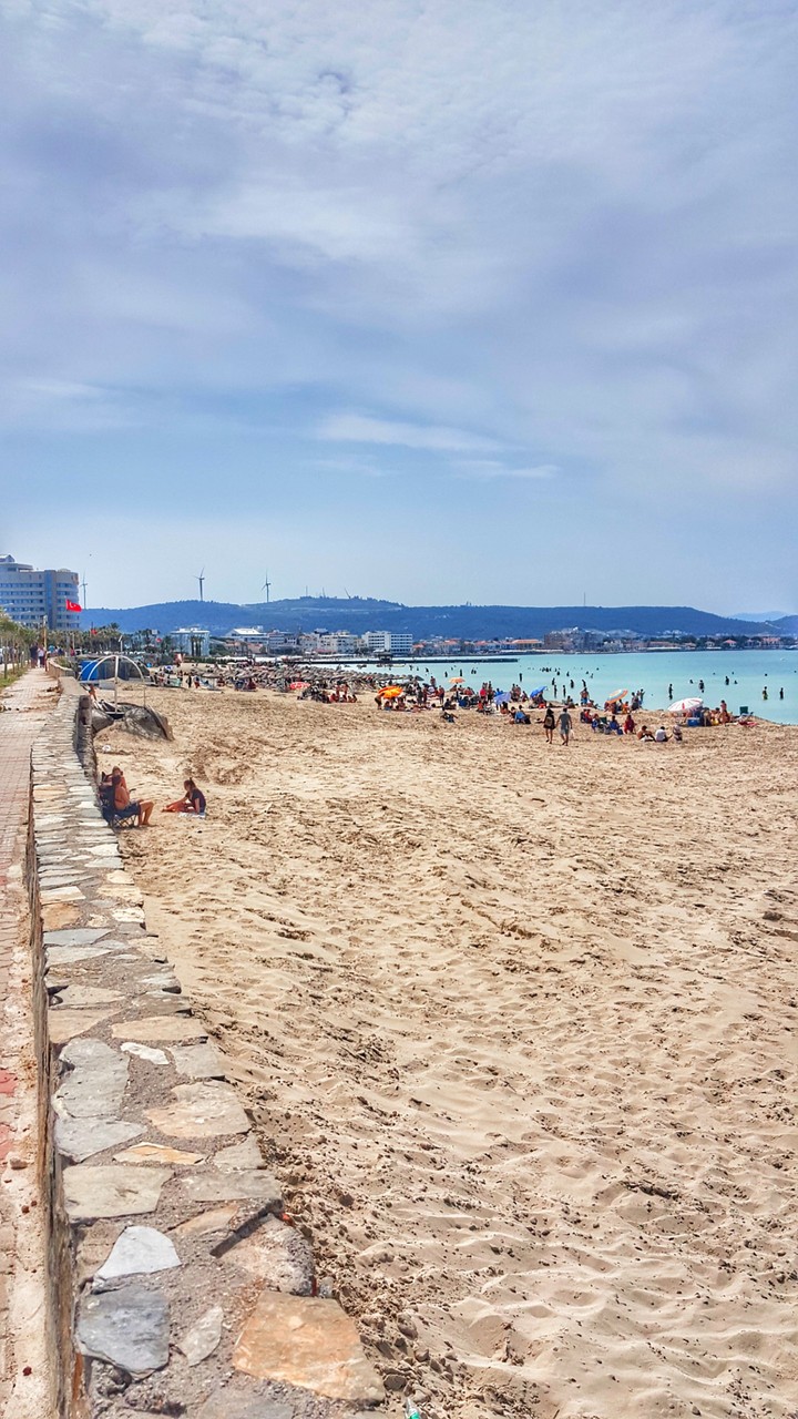 Ilıca beach. Çeşme, izmir, Turkey