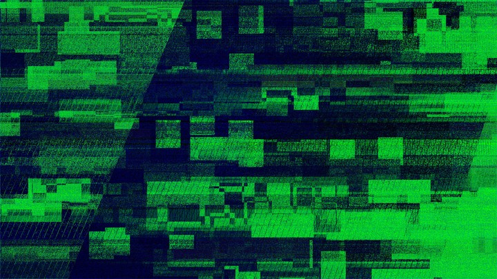 Glitch Noise Stripes