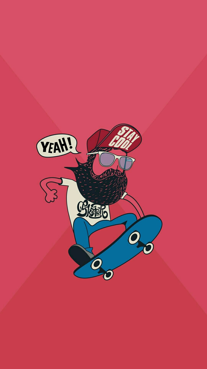 Stay Cool Cartoon !