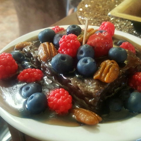 brownie candle