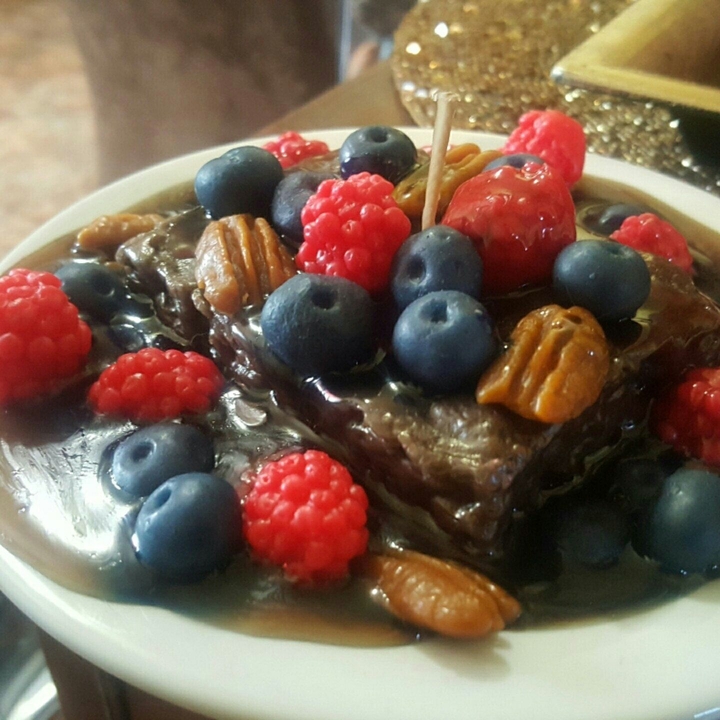 brownie candle