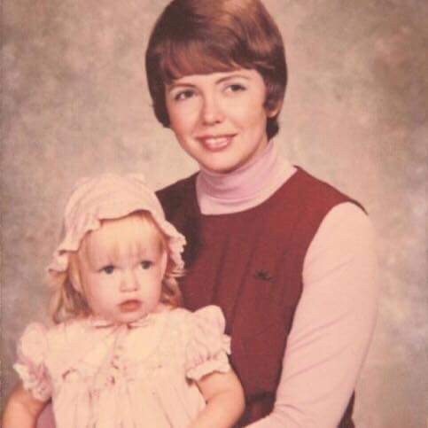 Anna and I when we were younger
