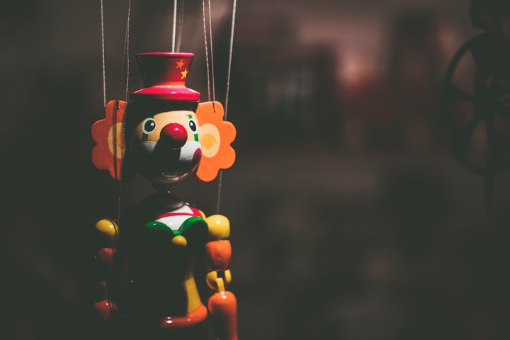 Clown Toy Marionette