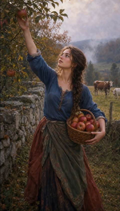 Dress, People_in_nature, Brown_hair