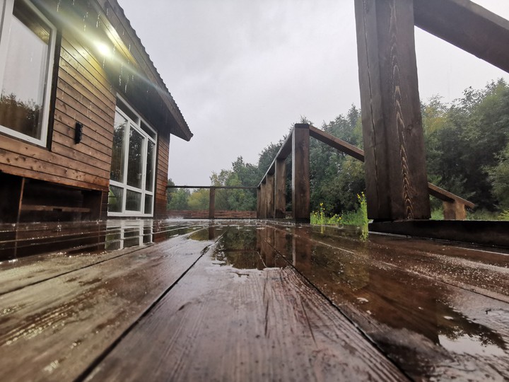 after rain