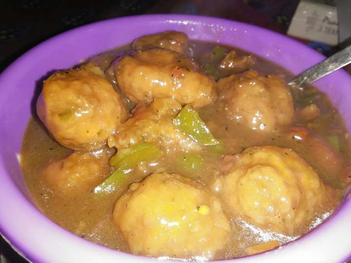 manchurian.... my click at home.... today dinner