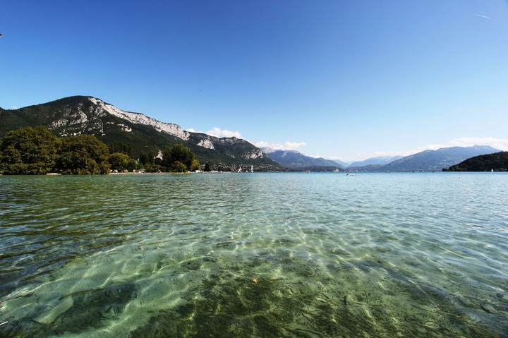 Annecy Lake.