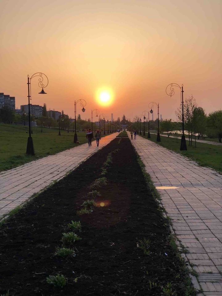 the sun