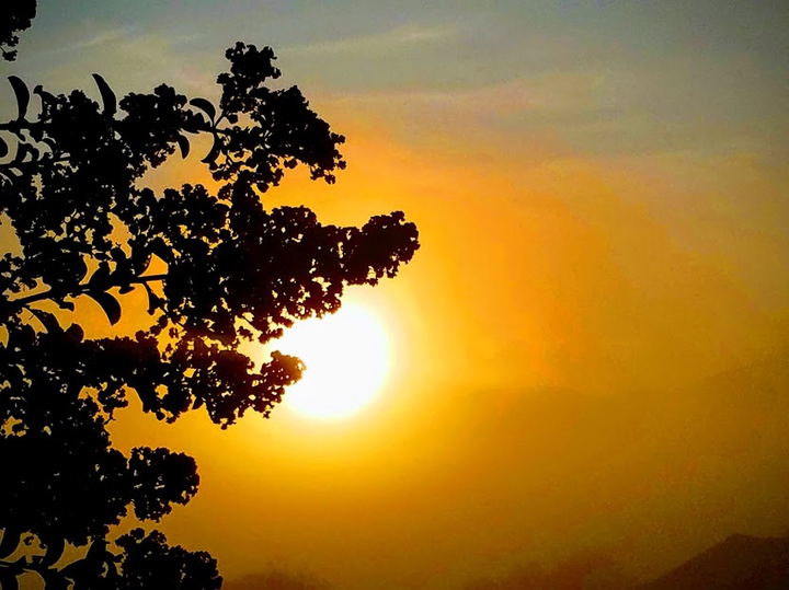 sun set