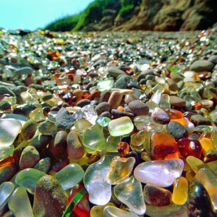 glass pebbles