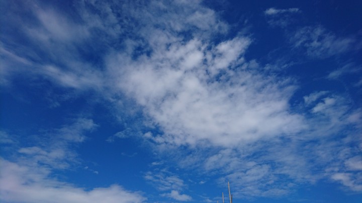 青い空