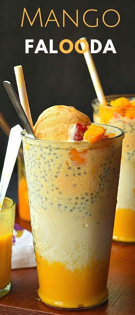 ice cream with Mango