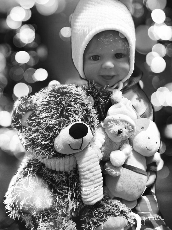 Teddybear und Puppe