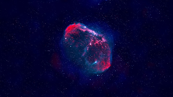 Crescent Nebula 5K Wallpaper