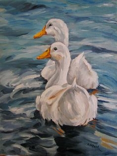 ducks painting