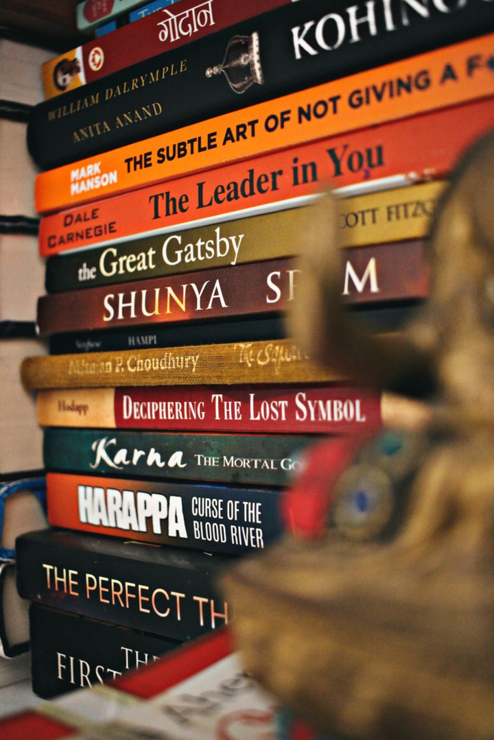 Books and Lord Buddha