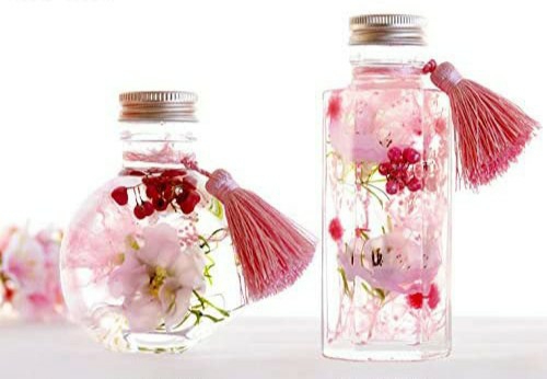 bottled blossoms
