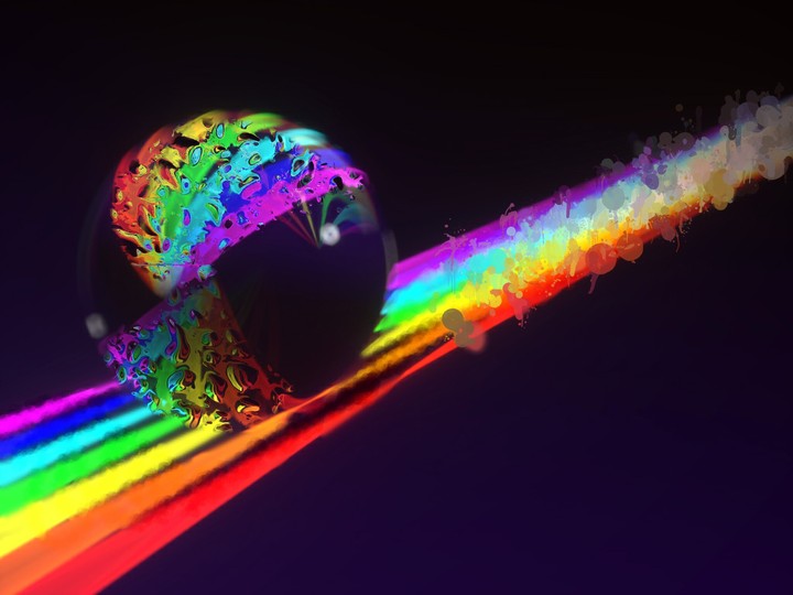blurred prism