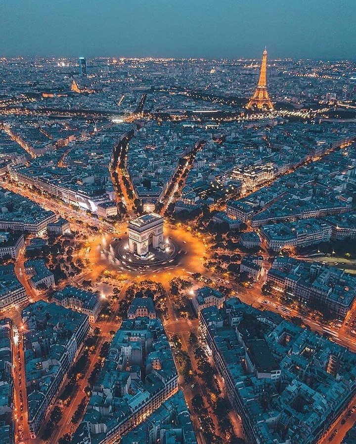 top of paris