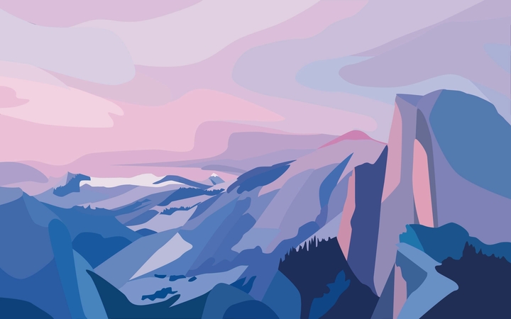 Snowy Mountain
