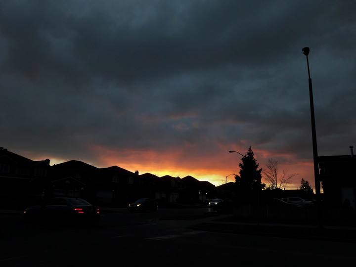 Street Sunset