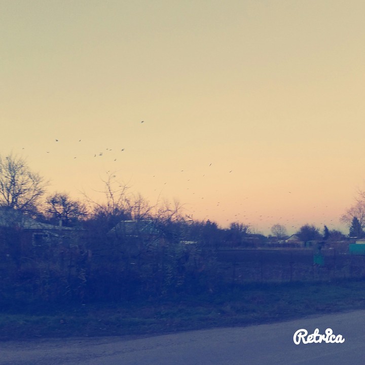 небо
