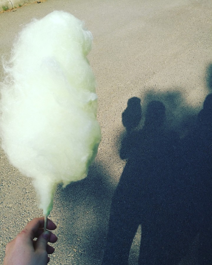 candyfloss, greenapple, familyday