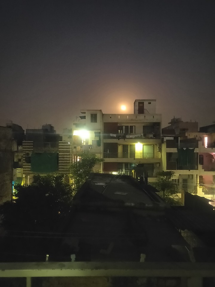 full moon night