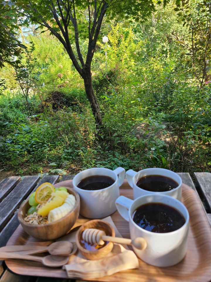 여유로운 티타임