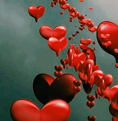 Flying hearts