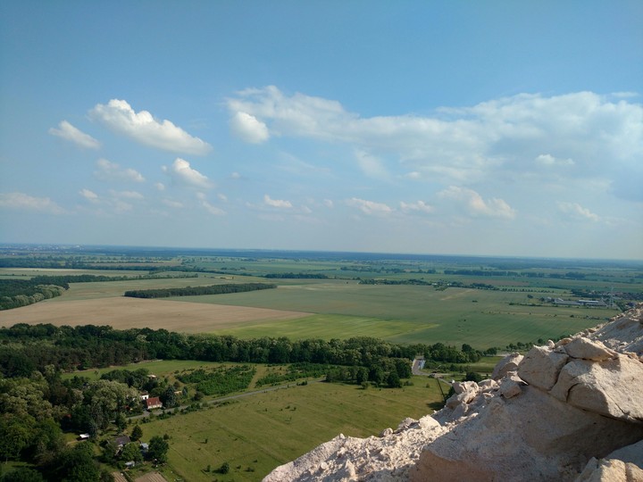 Aussicht vom Kaliberg in Zielitz