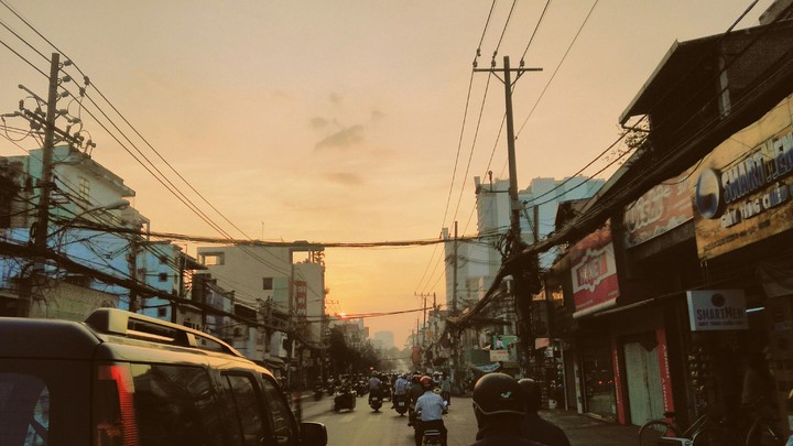 Early morning in Saigon