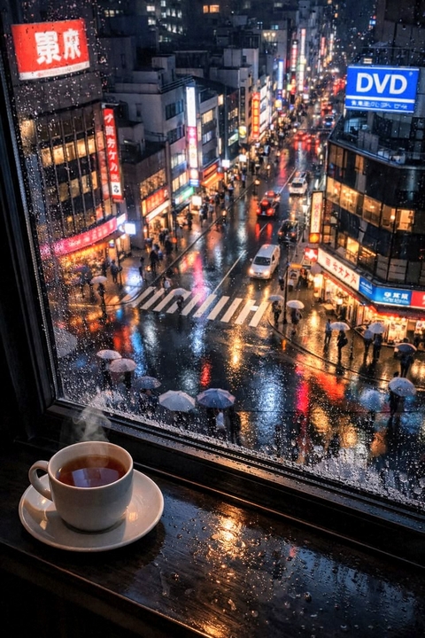 ✨ A rainy day in Tokyo ✨