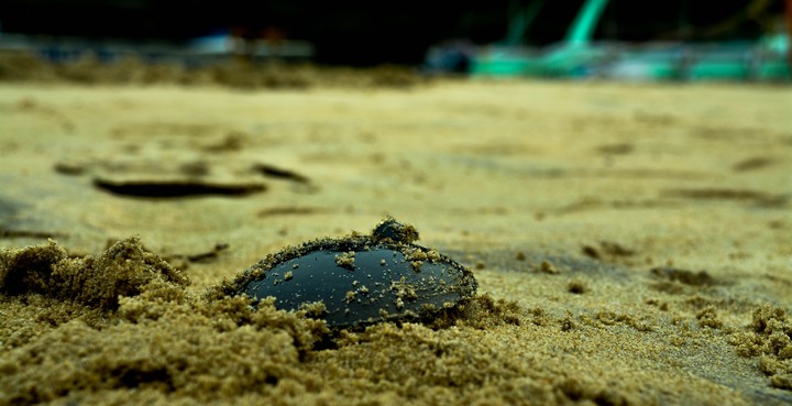 sun shade to sand