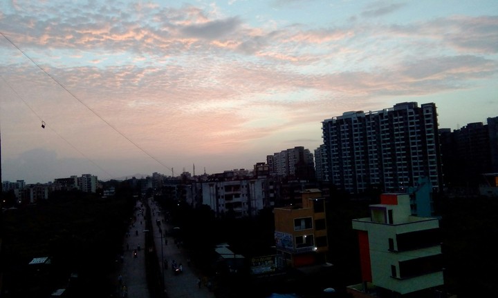 An evening in Mumbai