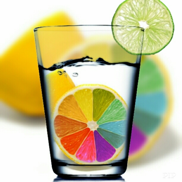 colourful lemon
