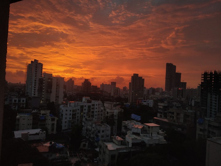 fire in the sky