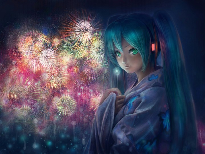 Miku hatsune vocaloid