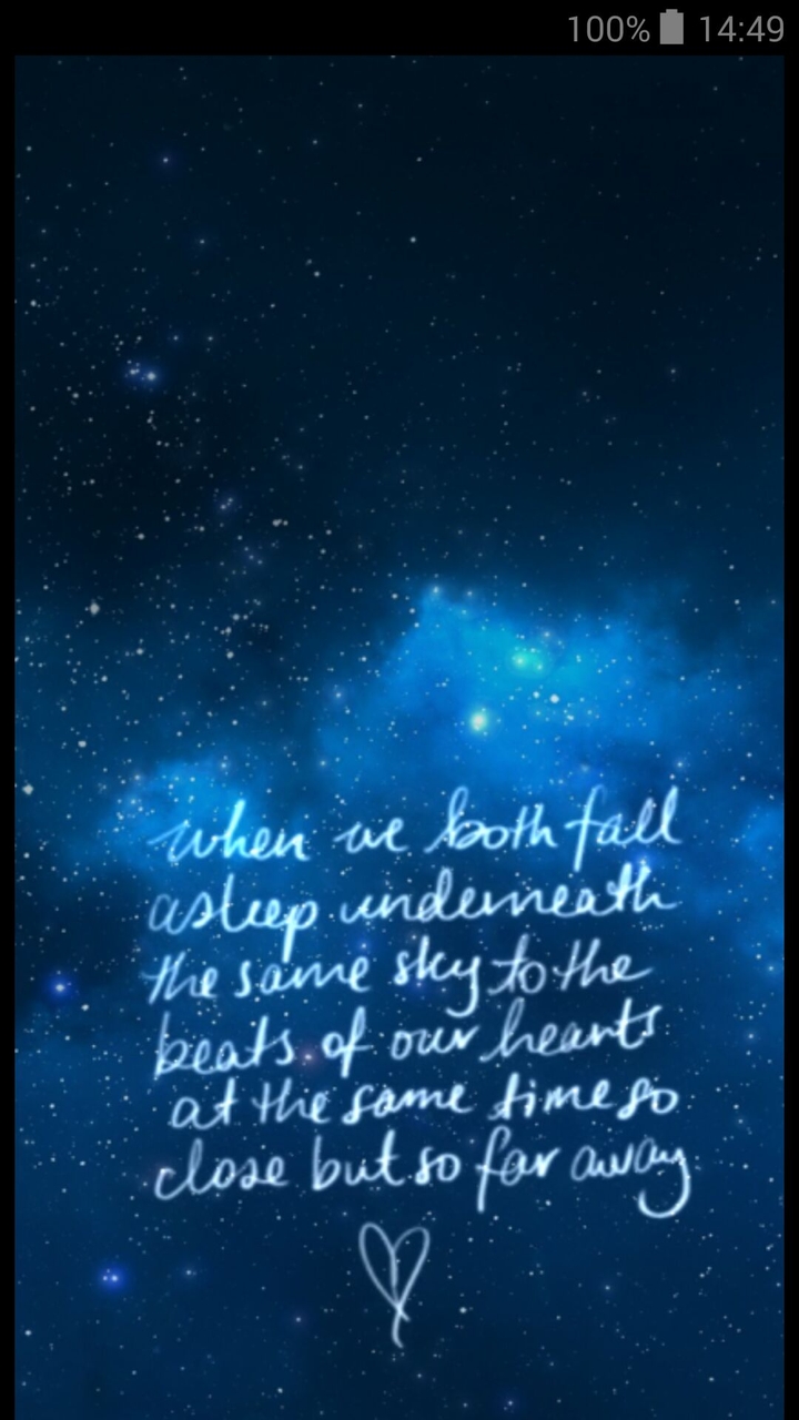 Beside you