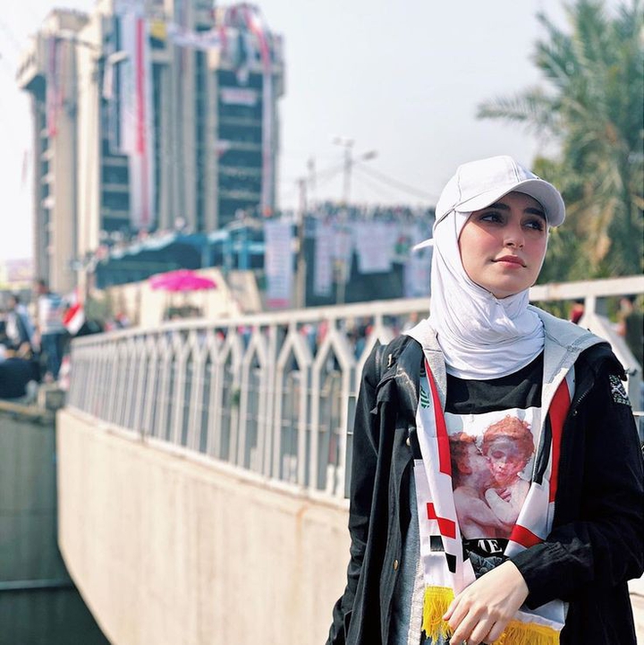 ,افتخر بأني عراقية ⁦❤️⁩?