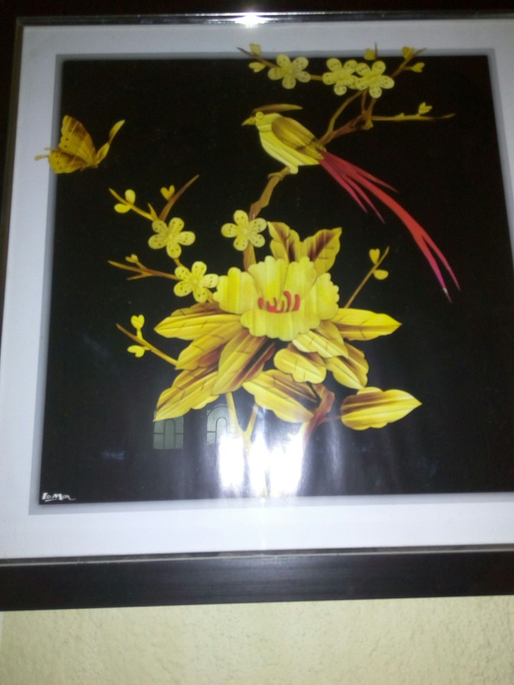 Bird with Flower