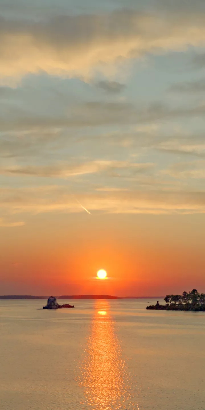 Dreamy sunset