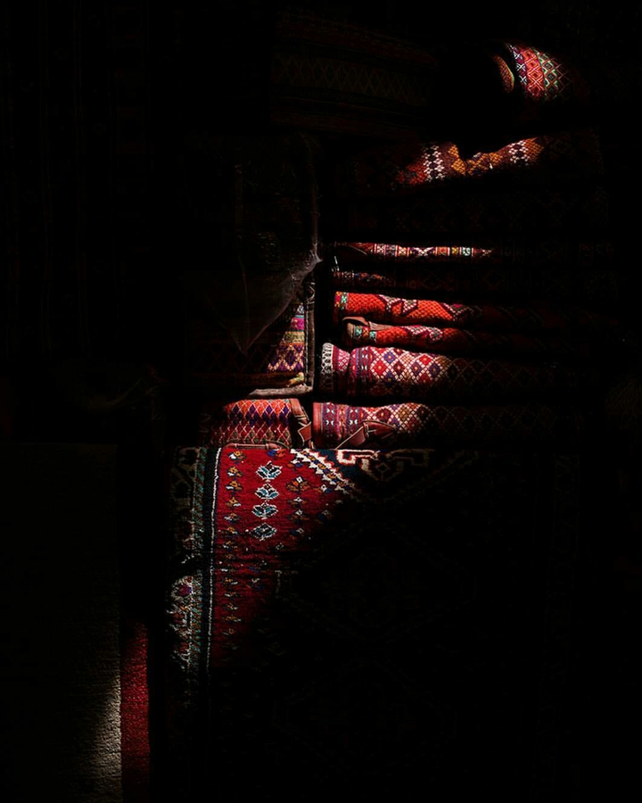 Iranian carpet in Bazar Vakil