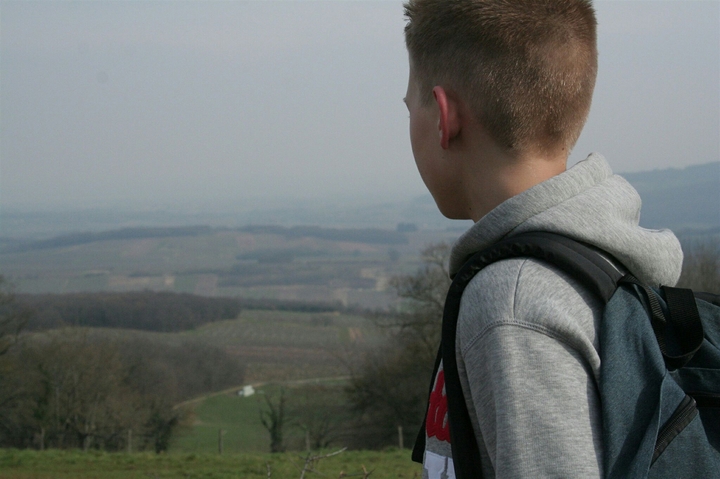 Panoramic with a children