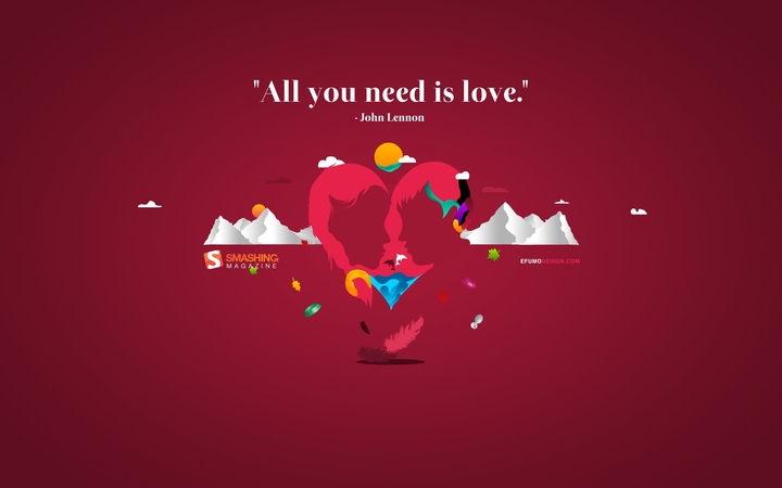 "All you need is love"
