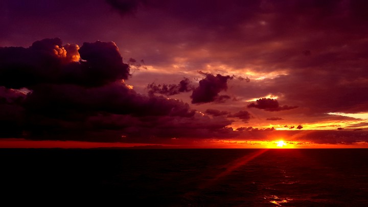 sunshine in sea